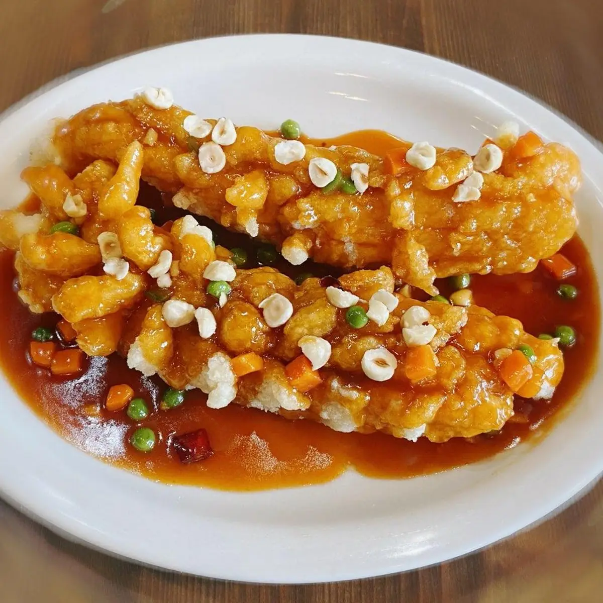 松鼠鱼 Sweet and Sour Fish with Pine Nuts